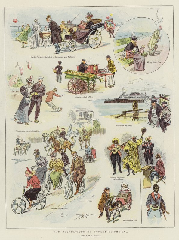 Le ricreazioni di Londra-by-the-Sea da after John Duncan