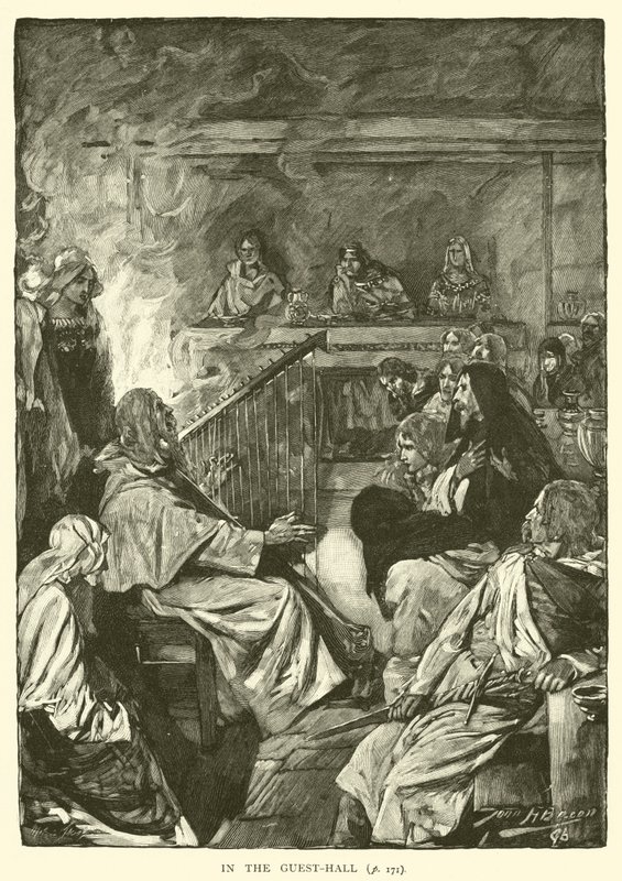 Nella sala degli ospiti da after John Henry Frederick Bacon