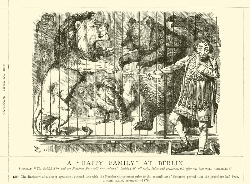 Una famiglia felice a Berlino da after John Tenniel