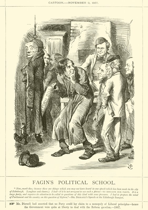 La Scuola Politica di Fagin da after John Tenniel