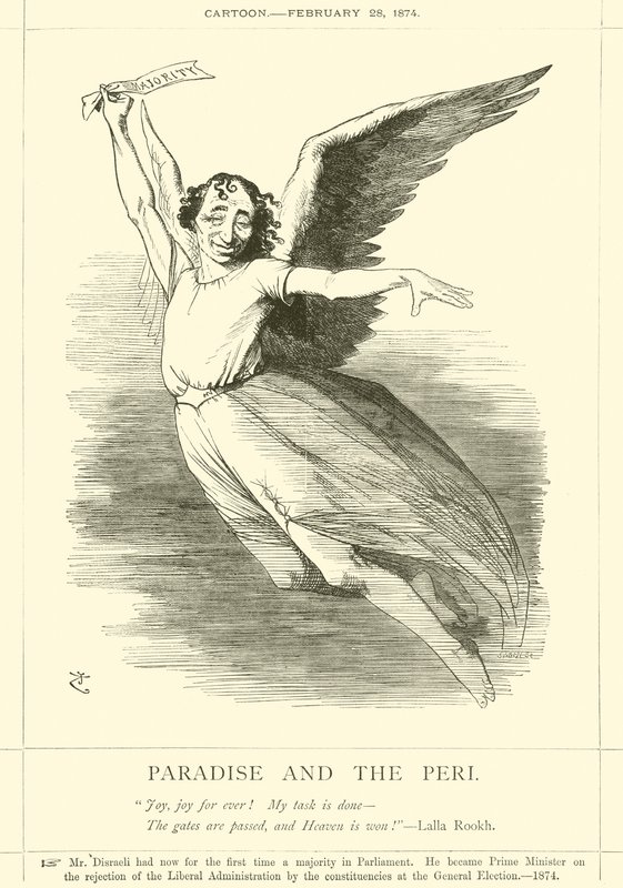 Paradiso e il Peri da after John Tenniel