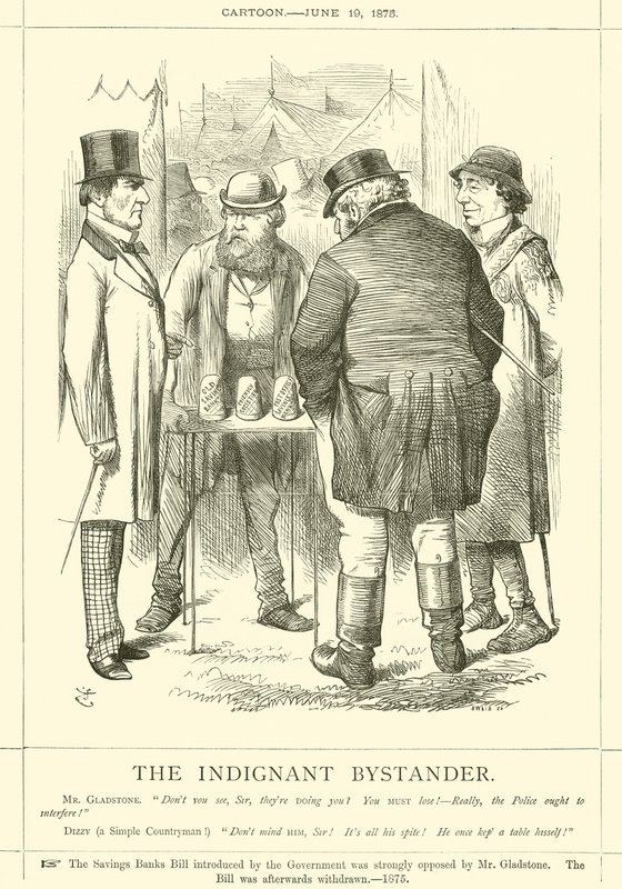 Lo spettatore indignato da after John Tenniel
