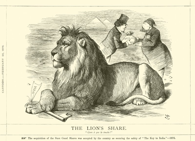 La parte del leone da after John Tenniel