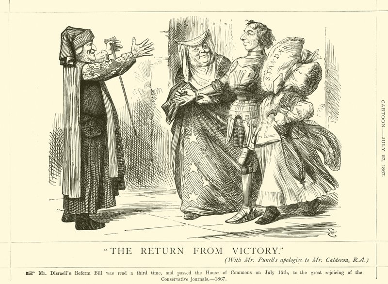 Il Ritorno dalla Vittoria da after John Tenniel