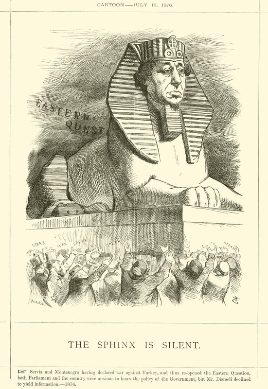 La sfinge è silenziosa da after John Tenniel