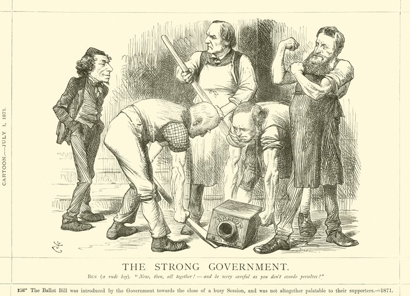 Il Governo Forte da after John Tenniel