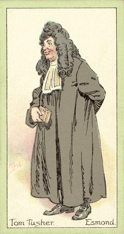 Tom Tusher, Esmond (cromolitografia) da after Joseph Clayton Clarke