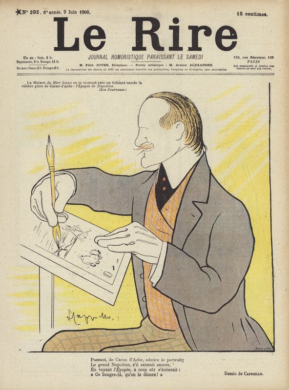 Illustrazione per Le Rire da after Leonetto Cappiello