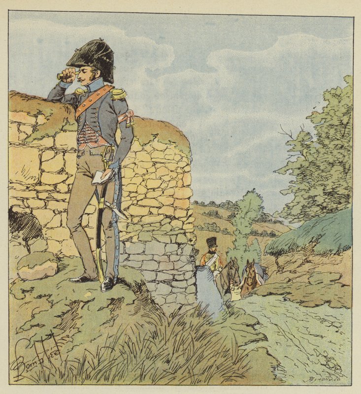 Aiutante di campo di un generale di divisione da after Louis Charles Bombled