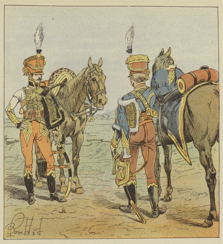 Aiutanti di campo, Del maggiore generale, Del maresciallo da after Louis Charles Bombled