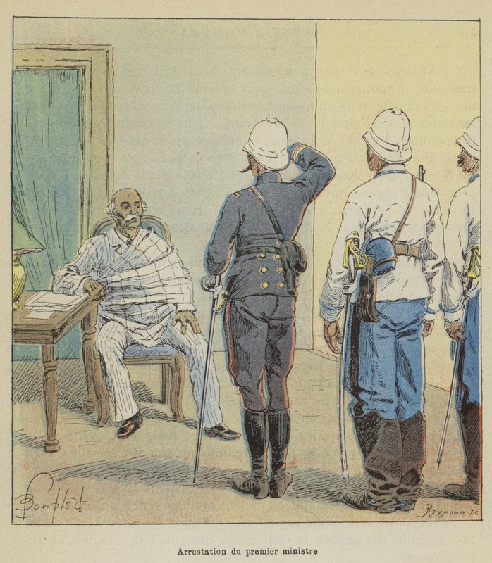 Arresto del primo ministro da after Louis Charles Bombled