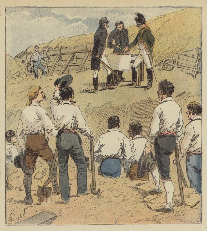 Avevo costruito un gran numero di canali da after Louis Charles Bombled