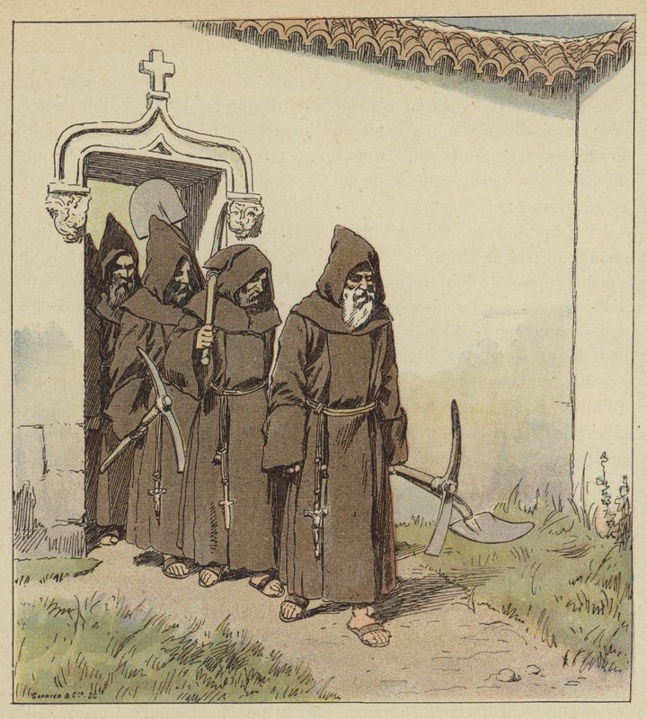 La Francia poteva e doveva avere alcuni ospizi di pazzi chiamati trappisti da after Louis Charles Bombled