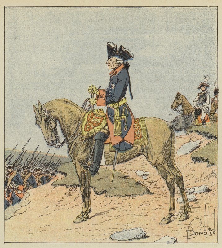 Il Grande Federico da after Louis Charles Bombled