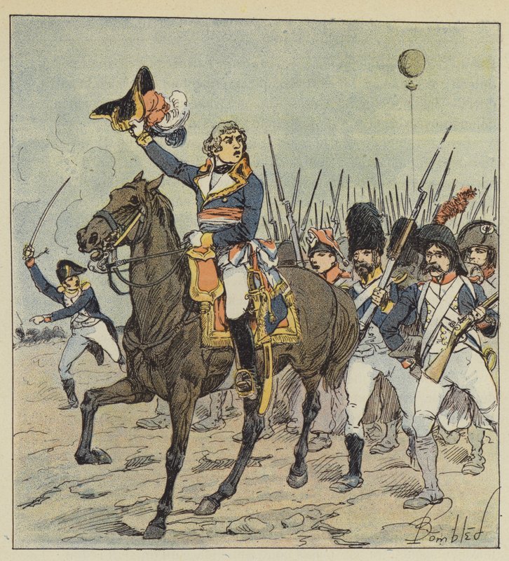 Il maresciallo Jourdan da after Louis Charles Bombled