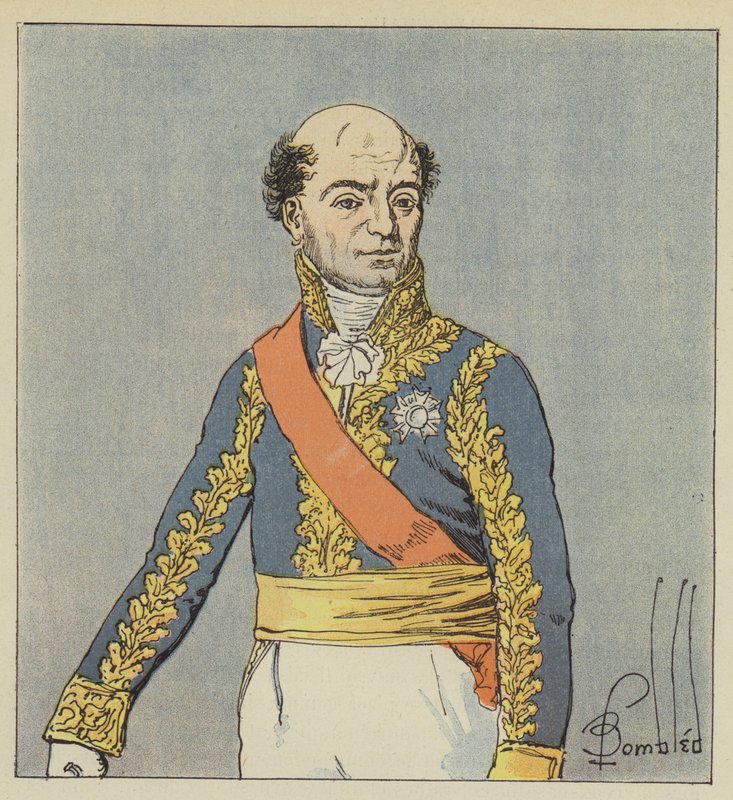Il maresciallo Perignon da after Louis Charles Bombled