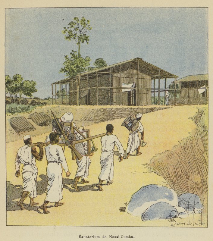 Sanatorio di Nossi-Cumba da after Louis Charles Bombled