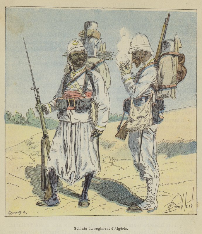 Soldati del reggimento d