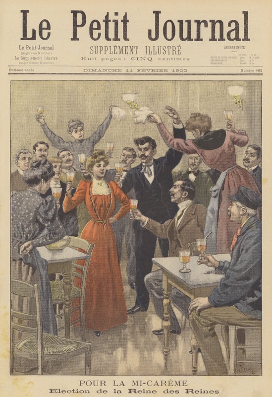 Elezione della regina delle regine di Mezza Quaresima da after Oswaldo Tofani