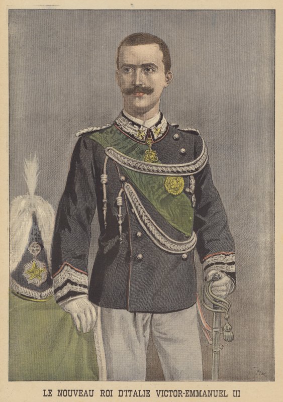 Vittorio Emanuele III, il nuovo re d