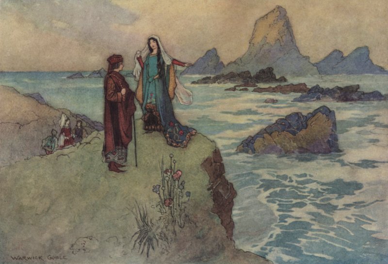 Geoffrey Chaucer, Il racconto del franco da after Warwick Goble