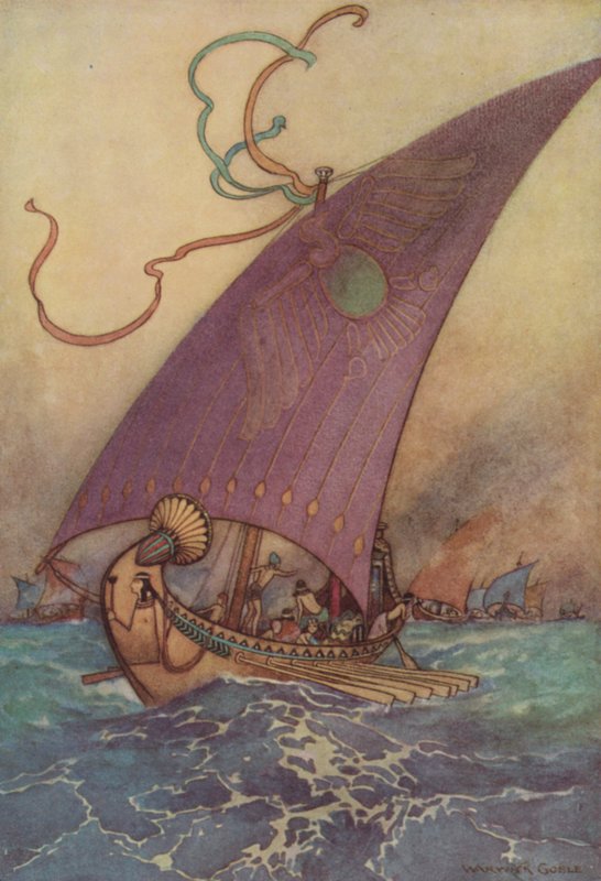 Geoffrey Chaucer, La leggenda delle buone donne da after Warwick Goble