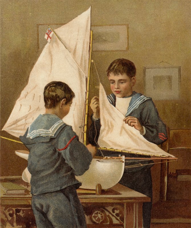 Preparativi per il mare da after William Henry James Boot