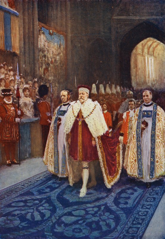 Re Edoardo VII entra nell
