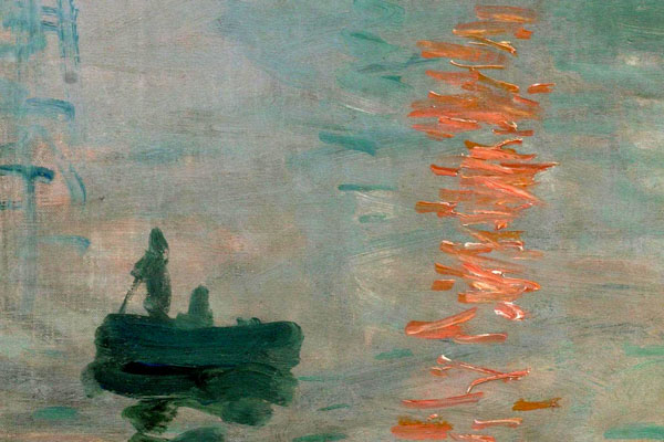 Impression, Sonnenaufgang Detail