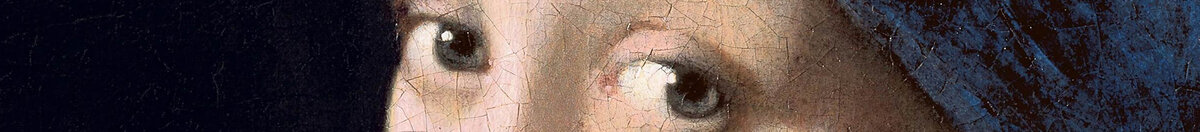 La ragazza con l'orecchino di perla (Jan Vermeer van Delft), Detail: Blick der jungen Frau