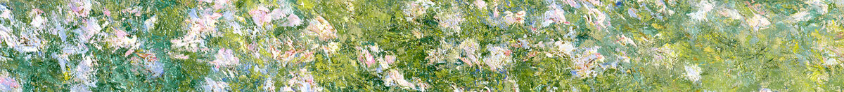 Effetto di primavera, Giverny, 1890 (Claude Monet), Detail: Blühende Blumenwiese