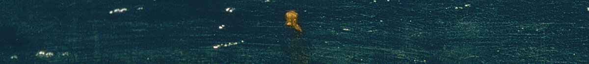 Il monaco in riva al mare (Caspar David Friedrich), Detail: Mönch am Meeresrand