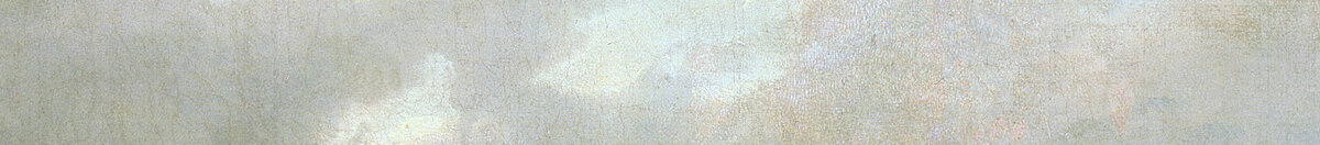 Il monaco in riva al mare (Caspar David Friedrich), Detail: Lichtdurchflutete Wolkenbank