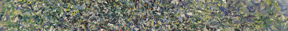 Il melo (Claude Monet), Detail: Blühende Baumkrone