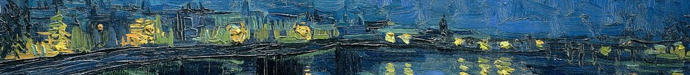 Notte stellata sul Rodano (Vincent van Gogh)