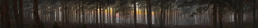 Le ore del giorno: La sera (Caspar David Friedrich)