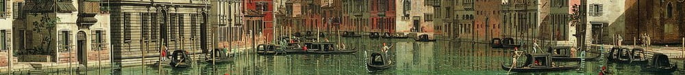Il Canal Grande, Venezia, vista verso sud-est, con il Campo della Carità a destra, 1730s (Giovanni Antonio Canal)