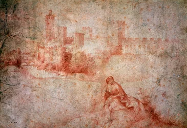 Pastore e vista di Castelfranco