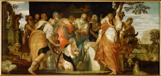 Unguento di Davide (olio su tela)