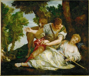 Morte di Procri (olio su tela)