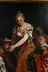 Giuditta con la testa di Oloferne (dettaglio)