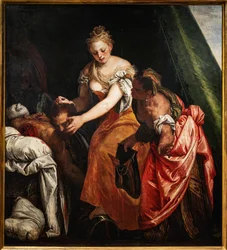 Giuditta con la testa di Oloferne (dettaglio)