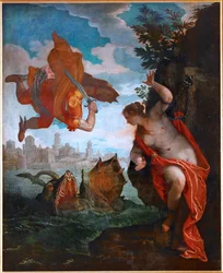 Perseo e Andromeda (dipinto su tela)