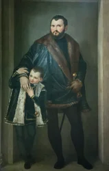 Ritratto di Giuseppe da Porto con suo figlio Adriano