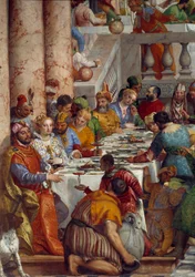 Le nozze di Cana (dettaglio)