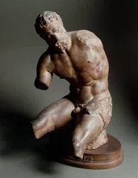 Torso maschile. Scultura