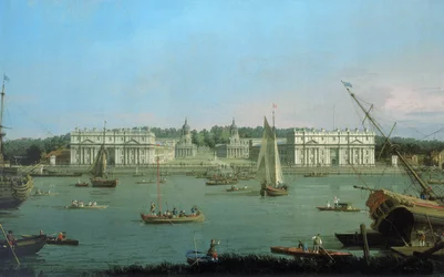 Greenwich Hospital, visto dalla riva nord del Tamigi