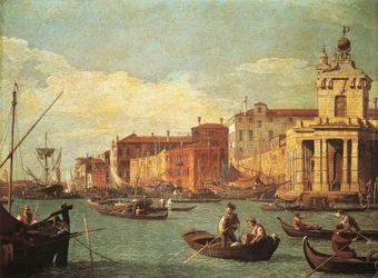 La Dogana e il Canale della Giudecca