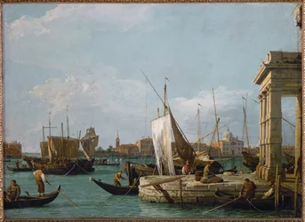 La Dogana di Venezia (dipinto su tela)