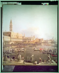 Il Molo e il Palazzo Ducale dal Bacino di San Marco